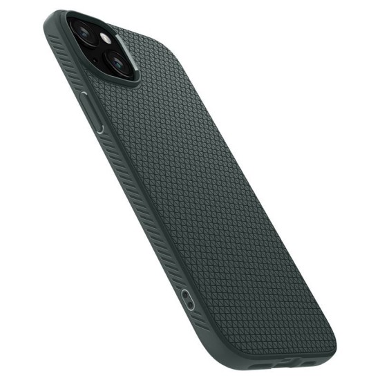 Husa pentru iPhone 15 - Spigen Liquid Air - Abyss Green (Spigen, iPhone 15) by www.silkase.ro Husa pentru iPhone 15 - Spigen Liquid Air - Abyss Green (iPhone 15, ACS06792) by www.silkase.ro