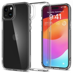 Husa pentru iPhone 15, Spigen Ultra Hybrid, Clear