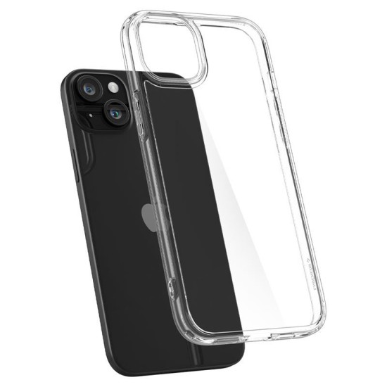 Husa pentru iPhone 15, Spigen Ultra Hybrid, Clear (Spigen, iPhone 15) by www.silkase.ro Husa pentru iPhone 15, Spigen Ultra Hybrid, Clear (iPhone 15, ACS06793) by www.silkase.ro