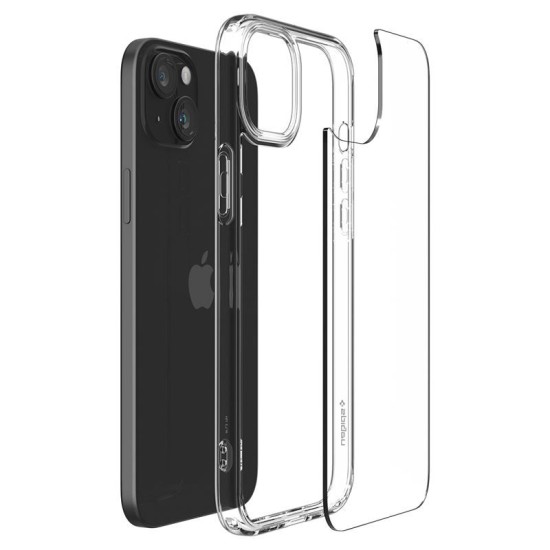 Husa pentru iPhone 15, Spigen Ultra Hybrid, Clear (Spigen, iPhone 15) by www.silkase.ro Husa pentru iPhone 15, Spigen Ultra Hybrid, Clear (iPhone 15, ACS06793) by www.silkase.ro