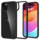 Husa Spigen Ultra Hybrid pentru iPhone 15, matte black (iPhone 15, ACS06799) by www.silkase.ro