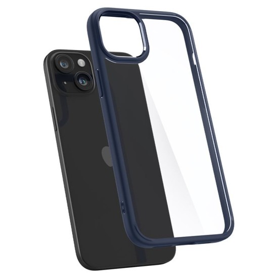 Husa Spigen Ultra Hybrid compatibila cu iPhone 15 Navy Blue (Spigen, iPhone 15) by www.silkase.ro Husa Spigen Ultra Hybrid compatibila cu iPhone 15 Navy Blue (iPhone 15, ACS06801) by www.silkase.ro