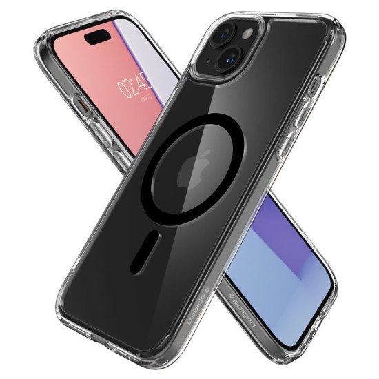 Husa pentru iPhone 15, Spigen Ultra Hybrid MagSafe, Black (Spigen, iPhone 15) by www.silkase.ro Husa pentru iPhone 15, Spigen Ultra Hybrid MagSafe, Black (iPhone 15, ACS06803) by www.silkase.ro