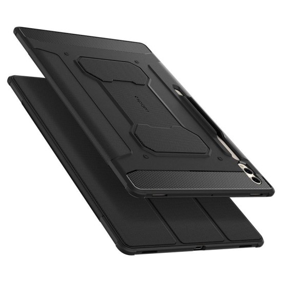 Husa de protectie tableta Spigen, Rugged Armor pentru Samsung Galaxy TAB S8 ULTRA/ S9 ULTRA 14.6, Negru (Spigen, Ingredi) by www.silkase.ro Husa de protectie tableta Spigen, Rugged Armor pentru Samsung Galaxy TAB S8 ULTRA/ S9 ULTRA 14.6, Negru (Ingredi, ACS06538) by www.silkase.ro