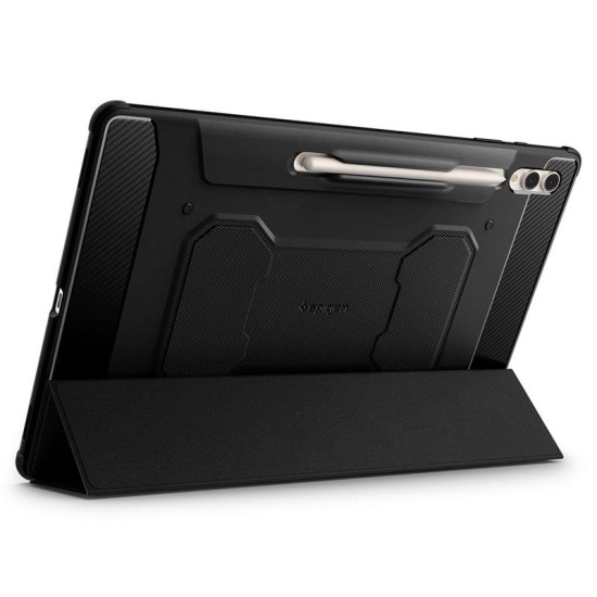 Husa de protectie tableta Spigen, Rugged Armor pentru Samsung Galaxy TAB S8 ULTRA/ S9 ULTRA 14.6, Negru (Spigen, Ingredi) by www.silkase.ro Husa de protectie tableta Spigen, Rugged Armor pentru Samsung Galaxy TAB S8 ULTRA/ S9 ULTRA 14.6, Negru (Ingredi, ACS06538) by www.silkase.ro