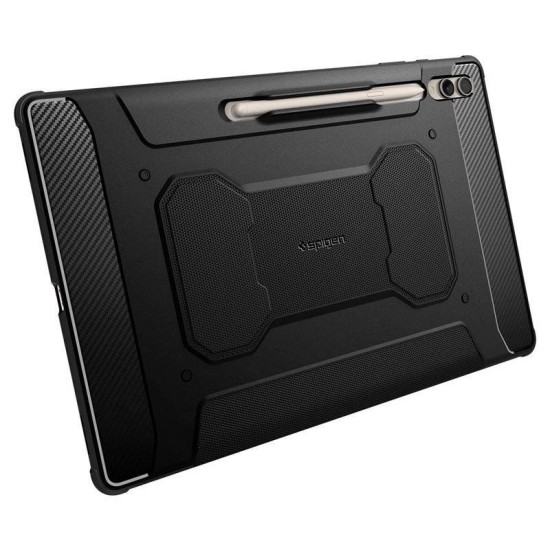 Husa de protectie tableta Spigen, Rugged Armor pentru Samsung Galaxy TAB S8 ULTRA/ S9 ULTRA 14.6, Negru (Spigen, Ingredi) by www.silkase.ro Husa de protectie tableta Spigen, Rugged Armor pentru Samsung Galaxy TAB S8 ULTRA/ S9 ULTRA 14.6, Negru (Ingredi, ACS06538) by www.silkase.ro