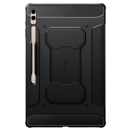 Husa de protectie tableta Spigen, Rugged Armor pentru Samsung Galaxy TAB S8 ULTRA/ S9 ULTRA 14.6, Negru (Spigen, Ingredi) by www.silkase.ro Husa de protectie tableta Spigen, Rugged Armor pentru Samsung Galaxy TAB S8 ULTRA/ S9 ULTRA 14.6, Negru (Ingredi, ACS06538) by www.silkase.ro