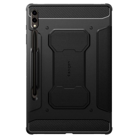 Husa de protectie tableta Spigen, Rugged Armor pentru Samsung Galaxy TAB S9+ PLUS 12.4 X810 / X816B, Negru (Spigen, Ingredi) by www.silkase.ro Husa de protectie tableta Spigen, Rugged Armor pentru Samsung Galaxy TAB S9+ PLUS 12.4 X810 / X816B, Negru (Ingredi, ACS06539) by www.silkase.ro