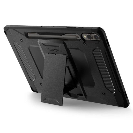 Husa de protectie tableta Spigen, Tough Armor pentru Samsung Galaxy TAB S9+ PLUS 12.4 X810/ X816B, Negru (Spigen, Ingredi) by www.silkase.ro Husa de protectie tableta Spigen, Tough Armor pentru Samsung Galaxy TAB S9+ PLUS 12.4 X810/ X816B, Negru (Ingredi, ACS06835) by www.silkase.ro