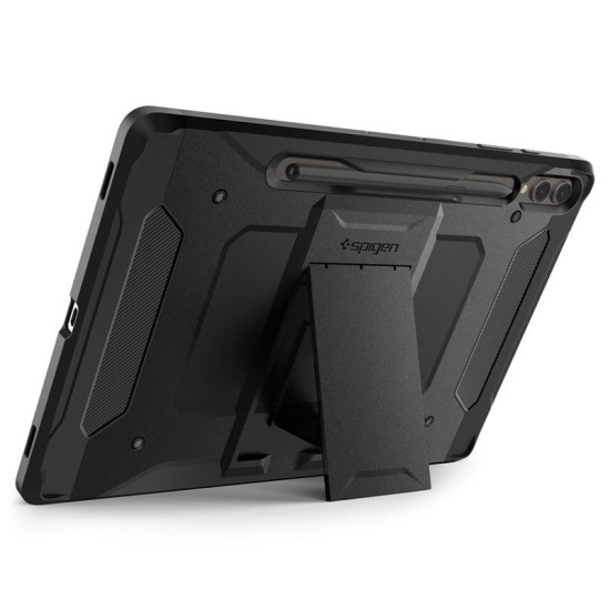 Husa de protectie tableta Spigen, Tough Armor pentru Samsung Galaxy TAB S9+ PLUS 12.4 X810/ X816B, Negru (Spigen, Ingredi) by www.silkase.ro Husa de protectie tableta Spigen, Tough Armor pentru Samsung Galaxy TAB S9+ PLUS 12.4 X810/ X816B, Negru (Ingredi, ACS06835) by www.silkase.ro