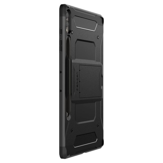 Husa de protectie tableta Spigen, Tough Armor pentru Samsung Galaxy TAB S9+ PLUS 12.4 X810/ X816B, Negru (Spigen, Ingredi) by www.silkase.ro Husa de protectie tableta Spigen, Tough Armor pentru Samsung Galaxy TAB S9+ PLUS 12.4 X810/ X816B, Negru (Ingredi, ACS06835) by www.silkase.ro