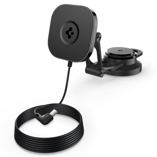 Suport auto Spigen OneTap Pro ITT90W-3 Qi 7.5W pentru Tesla Model 3 / Y / X / S pentru iPhone cu magnet, negru (Spigen, Suport auto) by www.silkase.ro Suport auto Spigen OneTap Pro ITT90W-3 Qi 7.5W pentru Tesla Model 3 / Y / X / S pentru iPhone cu magnet, negru (Suport auto, ACP06860) by www.silkase.ro