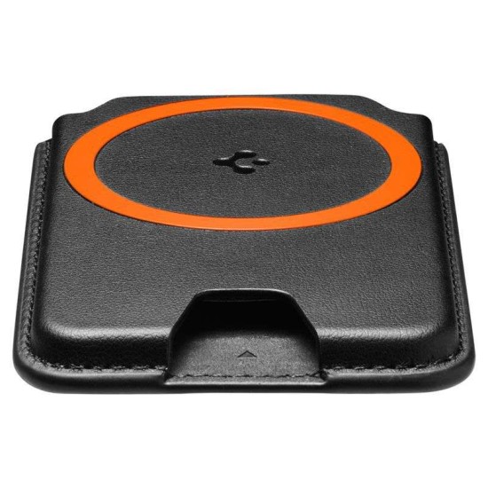 Portofel magnetic telefon Spigen compatibil cu Apple, Piele ecologica, Negru (Spigen, Accesorii telefoane) by www.silkase.ro Portofel magnetic telefon Spigen compatibil cu Apple, Piele ecologica, Negru (Portofele și Suporturi Card, AFA06866) by www.silkase.ro