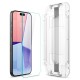 Set 2 folii sticla cu sistem de montare Case friendly Spigen GLAStR EZ FIT compatibil cu iPhone 15 Pro Max (Spigen, Ingredi) by www.silkase.ro Set 2 folii sticla cu sistem de montare Case friendly Spigen GLAStR EZ FIT compatibil cu iPhone 15 Pro Max (Ingredi, AGL06872) by www.silkase.ro