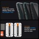 Set 2 folii sticla cu sistem de montare Case friendly Spigen GLAStR EZ FIT compatibil cu iPhone 15 Pro Privacy (Ingredi, AGL06894) by www.silkase.ro