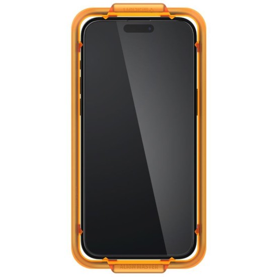 Folie pentru iPhone 15 (set 2) - Spigen Glas.TR Align Master - Black (Spigen, Ingredi) by www.silkase.ro Folie pentru iPhone 15 (set 2) - Spigen Glas.TR Align Master - Black (Ingredi, AGL06906) by www.silkase.ro