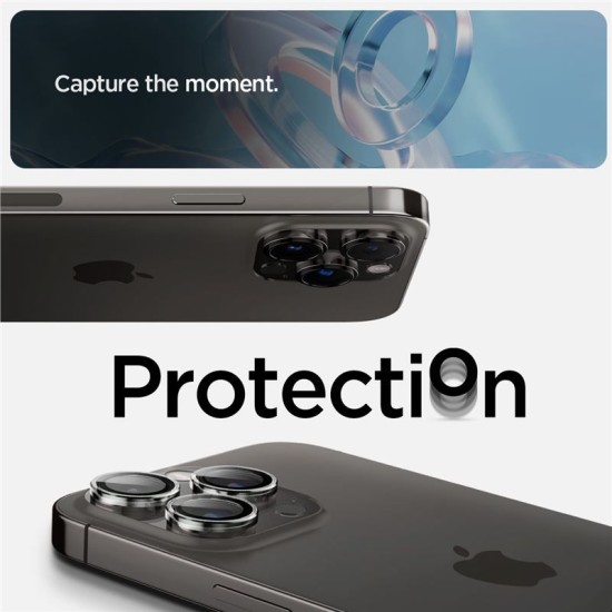 Set 4 protectii sticla camera foto Spigen Optik EZ FIT compatibil cu iPhone 15 Pro / 15 Pro Max / 16 Pro / 16 Pro Max Crystal Clear (Spigen, Ingredi) by www.silkase.ro Set 4 protectii sticla camera foto Spigen Optik EZ FIT compatibil cu iPhone 15 Pro / 15 Pro Max / 16 Pro / 16 Pro Max Crystal Clear (Ingredi, AGL06914) by www.silkase.ro