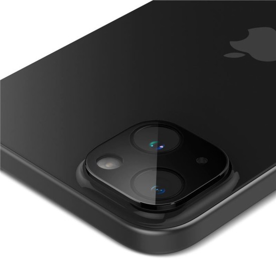 Set 2 folii sticla camere Spigen Optik pentru iPhone 14/14 Plus, negru (iPhone 14, AGL06917) by www.silkase.ro