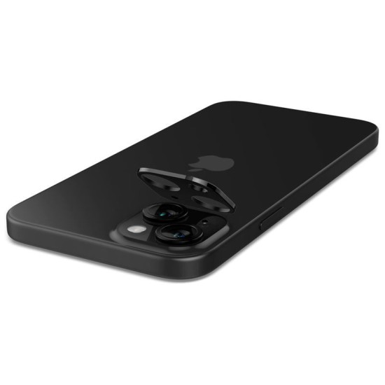 Set 2 folii sticla camere Spigen Optik pentru iPhone 14/14 Plus, negru (iPhone 14, AGL06917) by www.silkase.ro