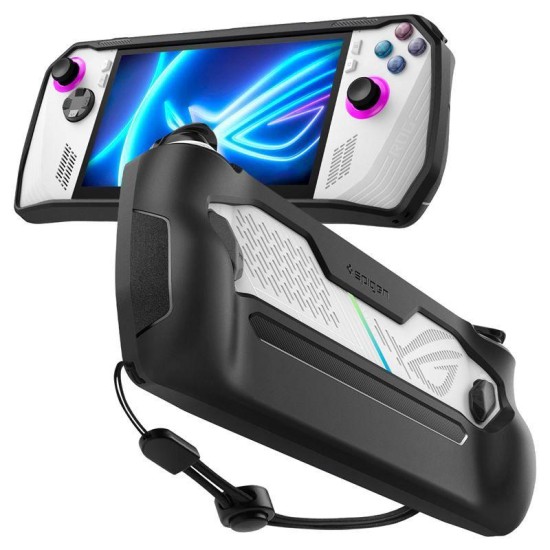 Husa de protectie robusta Spigen Rugged Armor pentru Asus ROG Ally 2023, neagra (Diverse accesorii, ACS06921) by www.silkase.ro