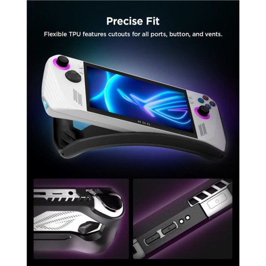 Husa de protectie robusta Spigen Rugged Armor pentru Asus ROG Ally 2023, neagra (Diverse accesorii, ACS06921) by www.silkase.ro