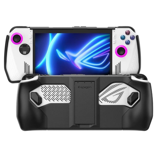 Husa telefon, Spigen, policarbonat, Compatibil cu Aus ROG Ally, Negru (Spigen, Ingredi) by www.silkase.ro Husa telefon, Spigen, policarbonat, Compatibil cu Aus ROG Ally, Negru (Ingredi, ACS06922) by www.silkase.ro