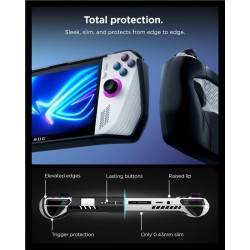 Husa telefon, Spigen, policarbonat, Compatibil cu Aus ROG Ally, Negru Husa telefon, Spigen, policarbonat, Compatibil cu Aus ROG Ally, Negru