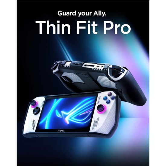 Husa telefon, Spigen, policarbonat, Compatibil cu Aus ROG Ally, Negru (Spigen, Ingredi) by www.silkase.ro Husa telefon, Spigen, policarbonat, Compatibil cu Aus ROG Ally, Negru (Ingredi, ACS06922) by www.silkase.ro