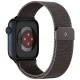 Curea pentru smartwatch, Spigen, Compatibil cu Apple Watch 49/45/44/42 mm, Inox, 2.22 x 25 cm, Gri grafit (Ingredi, AMP06925) by www.silkase.ro