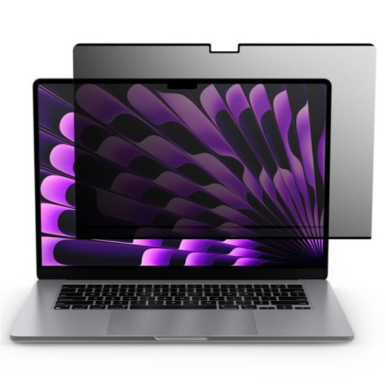 Folie Privacy Spigen SafeView pentru Apple MacBook Air 15" M2 2023, negru (Spigen, Ingredi) by www.silkase.ro Folie Privacy Spigen SafeView pentru Apple MacBook Air 15" M2 2023, negru (Ingredi, AFL06951) by www.silkase.ro