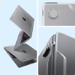 Carcasa de protectie transparenta Spigen Thin Fit pentru Macbook Air 15 M2/M3/M4 Carcasa de protectie transparenta Spigen Thin Fit pentru Macbook Air 15 M2/M3/M4