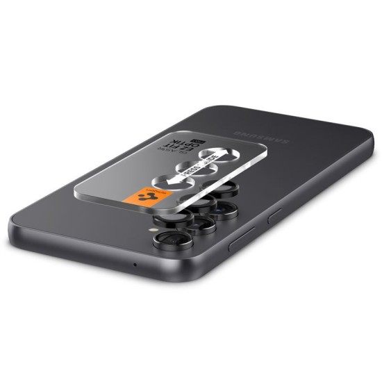 Set 2 protectii de camera Spigen Glas.tR EZ Fit Optik Pro pentru Samsung Galaxy S23 FE, negre (Spigen, Ingredi) by www.silkase.ro Set 2 protectii de camera Spigen Glas.tR EZ Fit Optik Pro pentru Samsung Galaxy S23 FE, negre (S23 FE, AGL06987) by www.silkase.ro