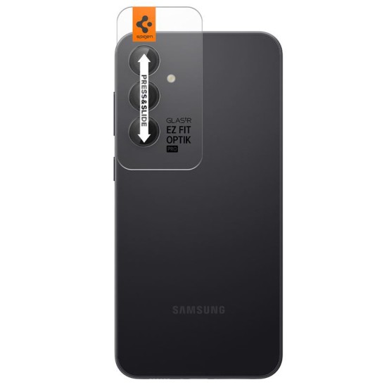 Set 2 protectii de camera Spigen Glas.tR EZ Fit Optik Pro pentru Samsung Galaxy S23 FE, negre (Spigen, Ingredi) by www.silkase.ro Set 2 protectii de camera Spigen Glas.tR EZ Fit Optik Pro pentru Samsung Galaxy S23 FE, negre (S23 FE, AGL06987) by www.silkase.ro