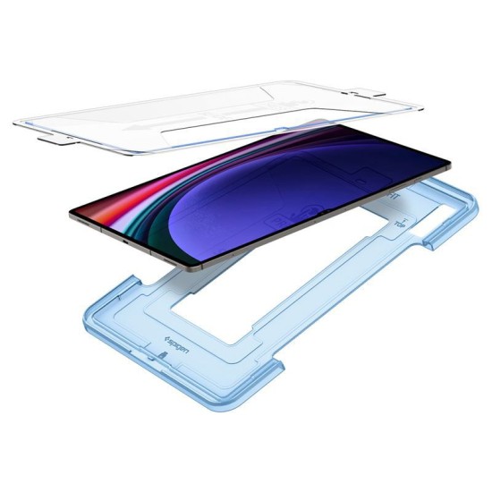 Folie de protectie tableta Spigen, Glas.tR EZ Fit pentru Samsung Galaxy TAB S9 ULTRA 14.6 X910/ X916B (Ingredi, AGL06998) by www.silkase.ro