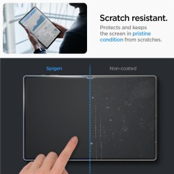 Folie de protectie tableta Spigen, Glas.tR EZ Fit pentru Samsung Galaxy TAB S9 ULTRA 14.6 X910/ X916B