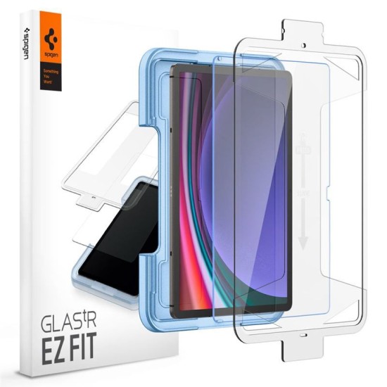 Folie de protectie tableta Spigen, Glas.tR EZ Fit pentru Samsung Galaxy TAB S9 11.0 X710/ X716B (Spigen, Ingredi) by www.silkase.ro Folie de protectie tableta Spigen, Glas.tR EZ Fit pentru Samsung Galaxy TAB S9 11.0 X710/ X716B (Ingredi, AGL07000) by www.silkase.ro