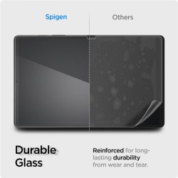 Folie protectie transparenta Case friendly Spigen GLAStR SLIM compatibila cu Samsung Galaxy Tab S9 FE 10.9 inch