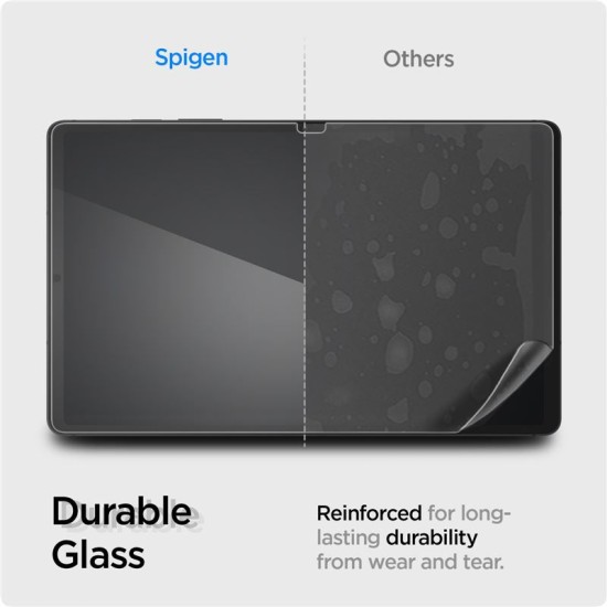 Folie protectie transparenta Case friendly Spigen GLAStR SLIM compatibila cu Samsung Galaxy Tab S9 FE 10.9 inch (Spigen, Ingredi) by www.silkase.ro Folie protectie transparenta Case friendly Spigen GLAStR SLIM compatibila cu Samsung Galaxy Tab S9 FE 10.9 inch (Ingredi, AGL07002) by www.silkase.ro