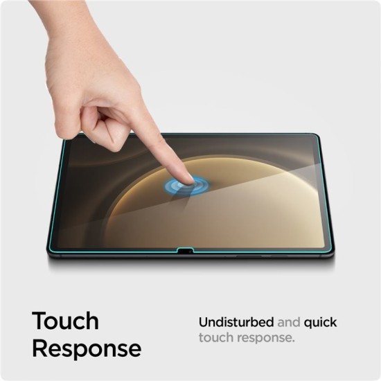 Folie protectie transparenta Case friendly Spigen GLAStR SLIM compatibila cu Samsung Galaxy Tab S9 FE 10.9 inch (Spigen, Ingredi) by www.silkase.ro Folie protectie transparenta Case friendly Spigen GLAStR SLIM compatibila cu Samsung Galaxy Tab S9 FE 10.9 inch (Ingredi, AGL07002) by www.silkase.ro