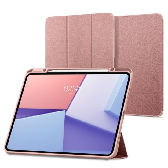 Spigen Urban Fit, pentru Apple iPad Pro 13" 2024, roz (Ingredi, ACS07011) by www.silkase.ro