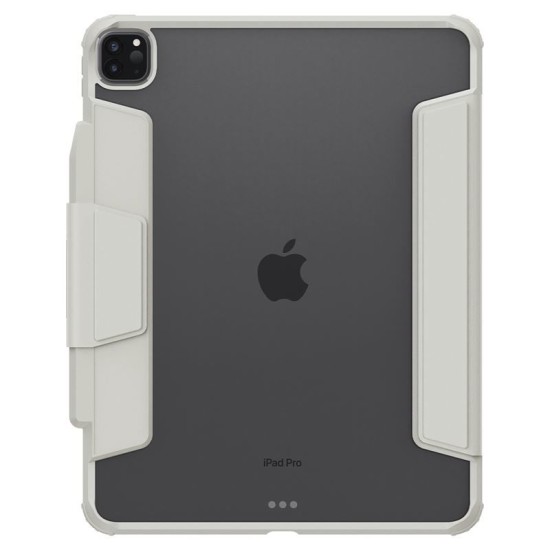 Husa Spigen Air Skin Pro pentru Apple iPad Pro 13" 2024, gri (Ingredi, ACS07014) by www.silkase.ro