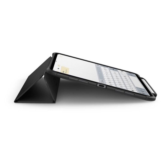 Spigen Rugged Armor Pro, pentru Apple iPad Pro 11" 2024, negru (Ingredi, ACS07017) by www.silkase.ro