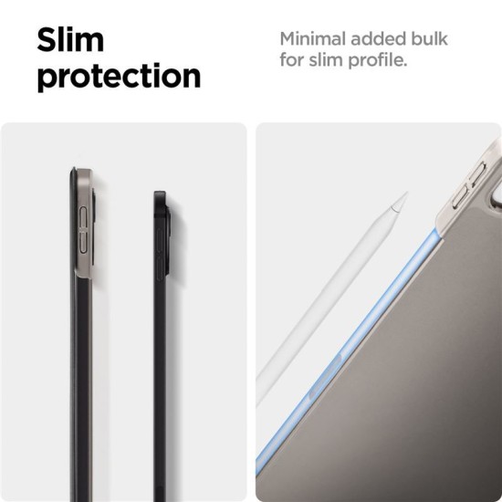 Husa Spigen Smart Fold, pentru Apple iPad Pro 11" 2024, negru (Spigen, Ingredi) by www.silkase.ro Husa Spigen Smart Fold, pentru Apple iPad Pro 11" 2024, negru (Ingredi, ACS07025) by www.silkase.ro