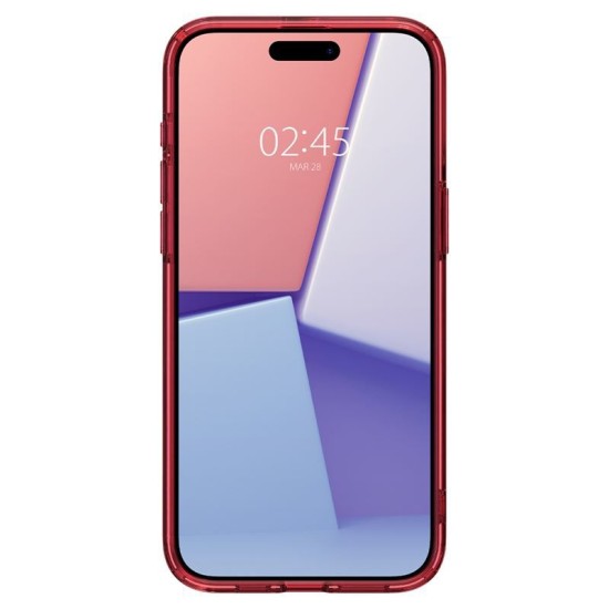 Husa Spigen Ultra Hybrid MagSafe compatibila cu iPhone 15 Pro Frost Red (iPhone 15 Pro, ACS07057) by www.silkase.ro