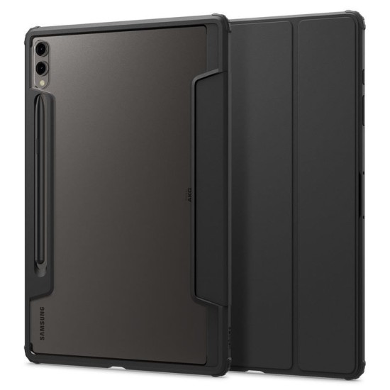 Husa Spigen Ultra Hybrid Pro compatibila cu Samsung Galaxy Tab S9 Plus 12.4 inch Black (Spigen, Ingredi) by www.silkase.ro Husa Spigen Ultra Hybrid Pro compatibila cu Samsung Galaxy Tab S9 Plus 12.4 inch Black (Ingredi, ACS07076) by www.silkase.ro