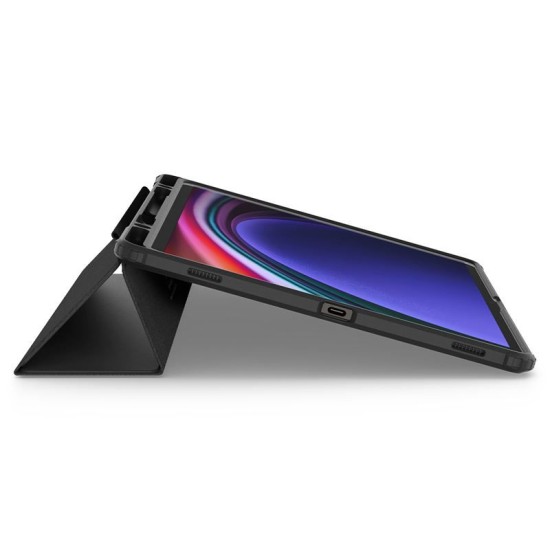 Husa Spigen Ultra Hybrid Pro compatibila cu Samsung Galaxy Tab S9 Plus 12.4 inch Black (Spigen, Ingredi) by www.silkase.ro Husa Spigen Ultra Hybrid Pro compatibila cu Samsung Galaxy Tab S9 Plus 12.4 inch Black (Ingredi, ACS07076) by www.silkase.ro