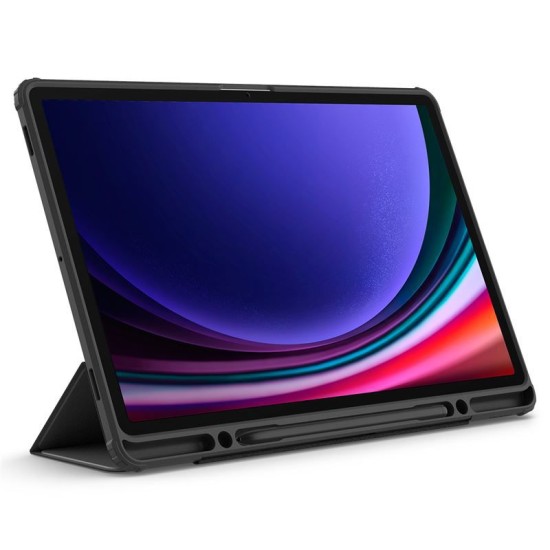 Husa Spigen Ultra Hybrid Pro compatibila cu Samsung Galaxy Tab S9 Plus 12.4 inch Black (Spigen, Ingredi) by www.silkase.ro Husa Spigen Ultra Hybrid Pro compatibila cu Samsung Galaxy Tab S9 Plus 12.4 inch Black (Ingredi, ACS07076) by www.silkase.ro
