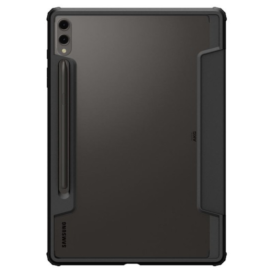 Husa Spigen Ultra Hybrid Pro compatibila cu Samsung Galaxy Tab S9 Plus 12.4 inch Black (Spigen, Ingredi) by www.silkase.ro Husa Spigen Ultra Hybrid Pro compatibila cu Samsung Galaxy Tab S9 Plus 12.4 inch Black (Ingredi, ACS07076) by www.silkase.ro