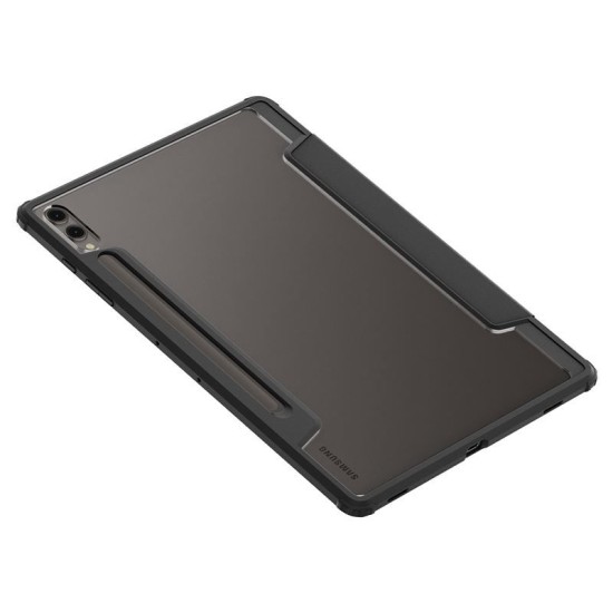 Husa Spigen Ultra Hybrid Pro compatibila cu Samsung Galaxy Tab S9 Plus 12.4 inch Black (Spigen, Ingredi) by www.silkase.ro Husa Spigen Ultra Hybrid Pro compatibila cu Samsung Galaxy Tab S9 Plus 12.4 inch Black (Ingredi, ACS07076) by www.silkase.ro