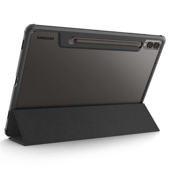 Husa Spigen Ultra Hybrid Pro compatibila cu Samsung Galaxy Tab S9 Plus 12.4 inch Black (Spigen, Ingredi) by www.silkase.ro Husa Spigen Ultra Hybrid Pro compatibila cu Samsung Galaxy Tab S9 Plus 12.4 inch Black (Ingredi, ACS07076) by www.silkase.ro